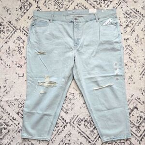 NWT Old Navy, Slouchy Taper Button Up Jeans